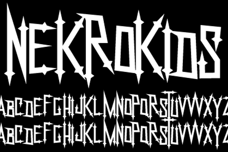 NekroKids Font