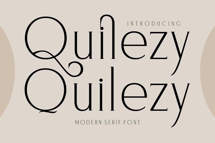 Quilezy Font