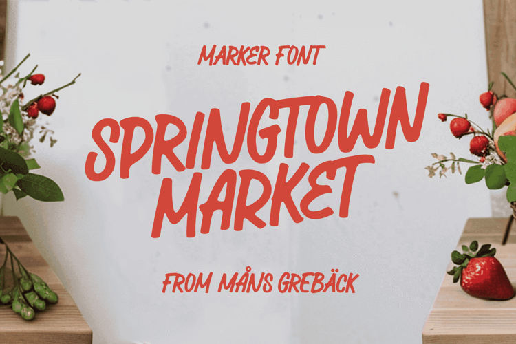 Springtown Market Font