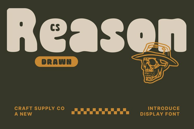 Preview of CS Reason Drawn Font