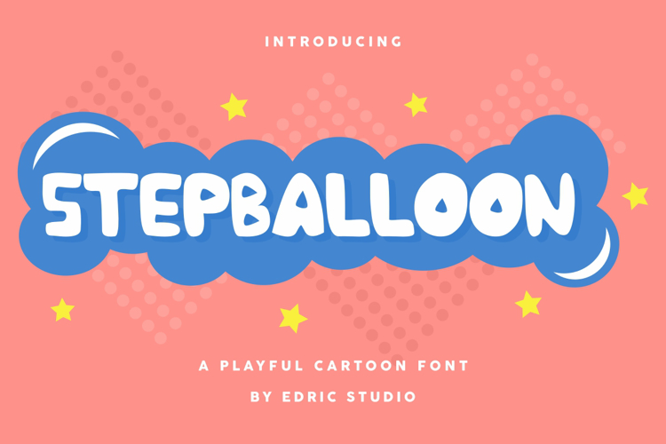 Stepballoon Font
