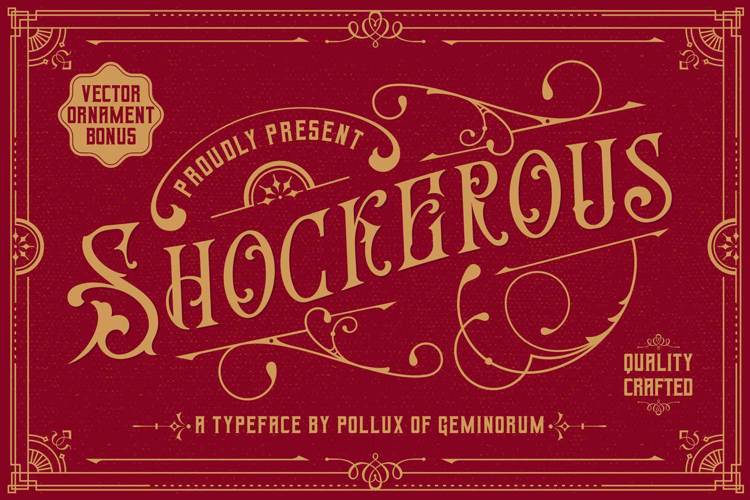 Shockerous Font