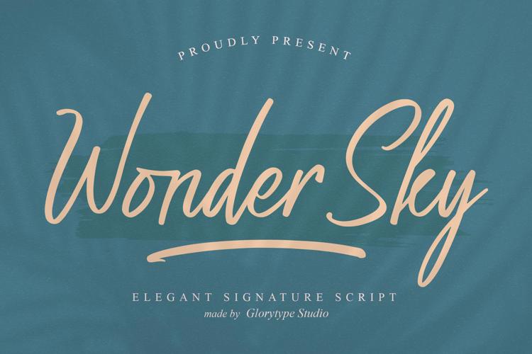 Wonder Sky Font