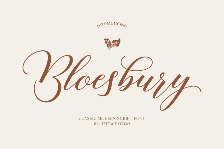 Bloesbury Font