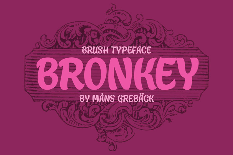 Bronkey ONLY Font