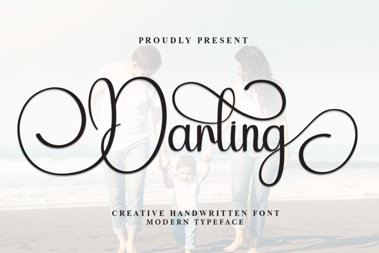 Preview of Darling Font