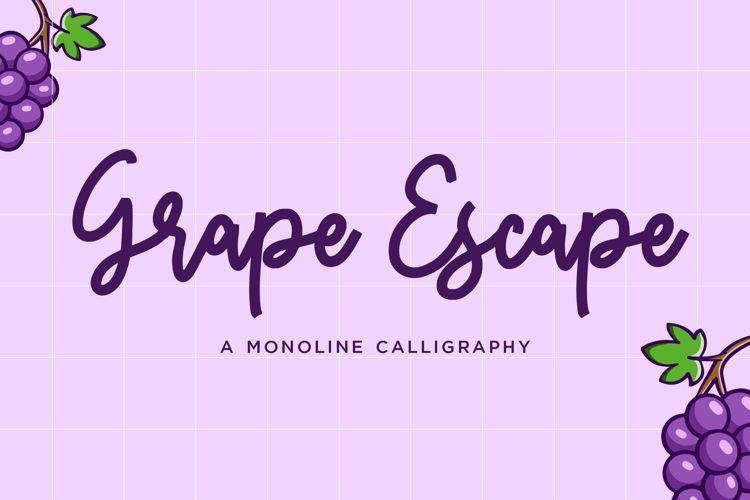 Grape Escape Font