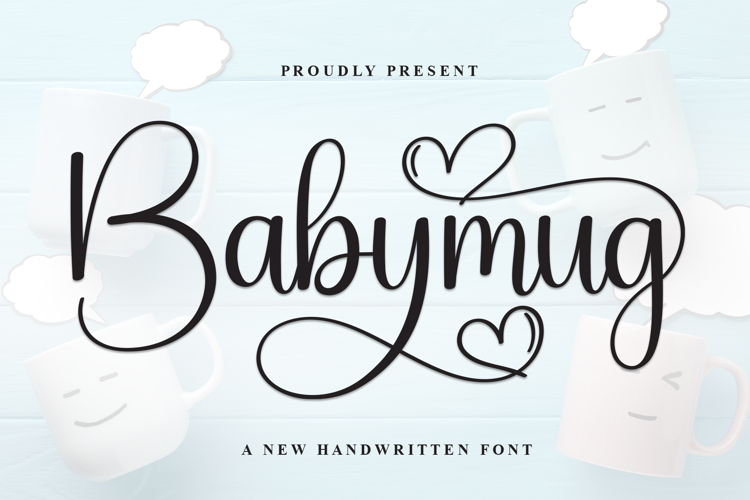 Preview of Babymug Font