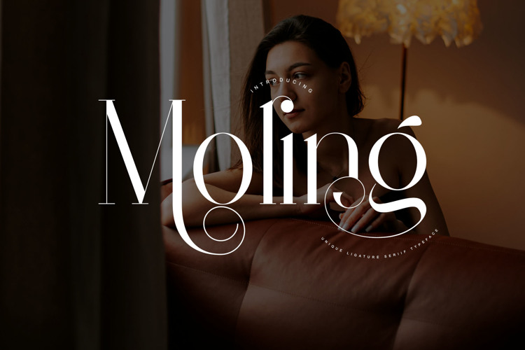 Preview of Moling Font