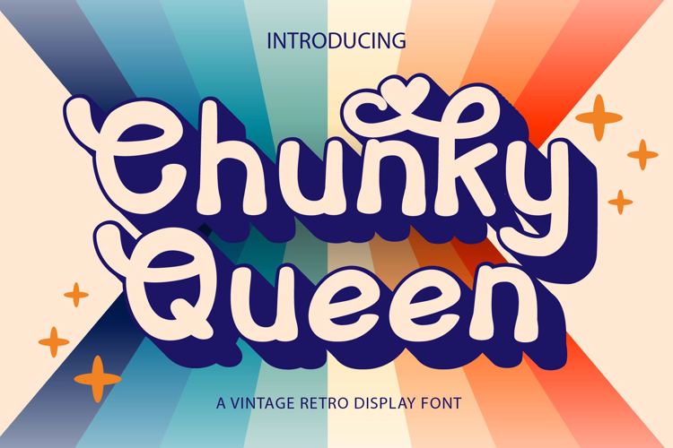 Chunky Queen Font
