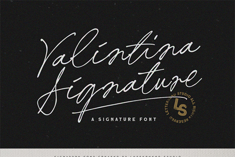 Valintina Font | Letterhend Studio | FontSpace