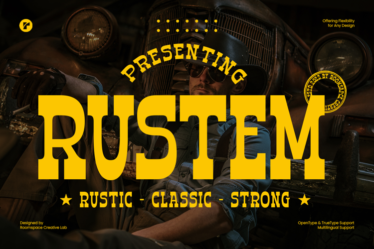 Preview of Rustem Font