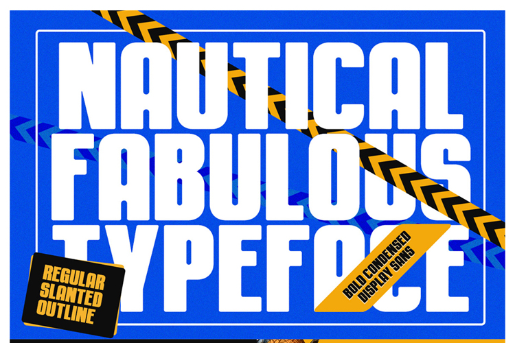 Nautical Fabulous Font