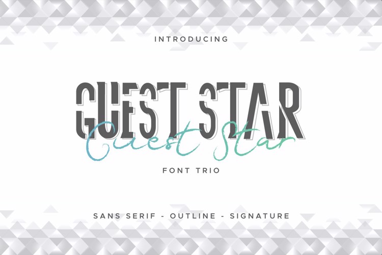 Guest Star Font