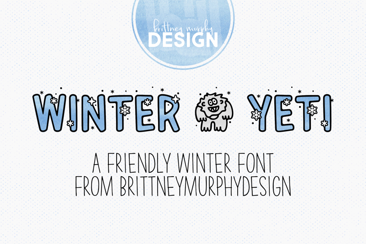 Winter * Yeti Font