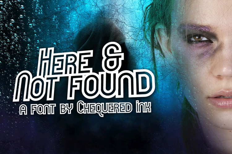 Here & Not Found Font