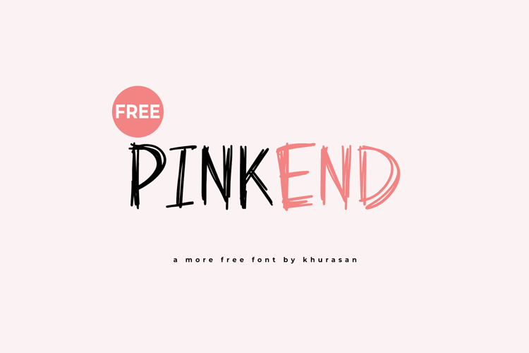 Pinkend Font