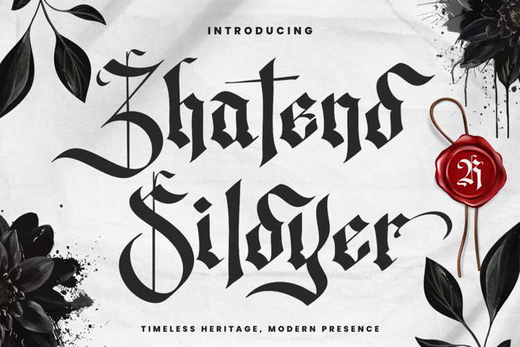 Preview of Zhatend Sildyer Font
