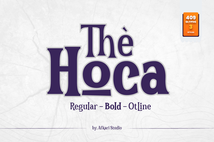 The Hoca Font