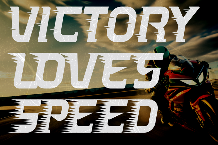 Preview of Fastlane Font