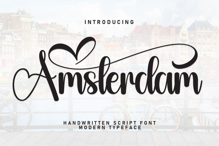 Preview of Amsterdam Font
