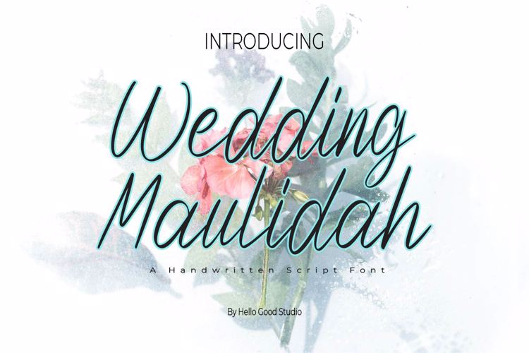 Preview of Wedding Maulidah Font