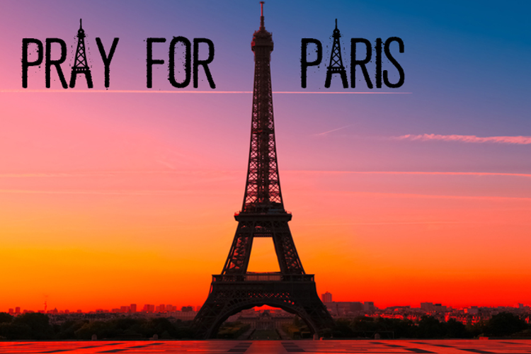 PRAY FOR PARIS Font