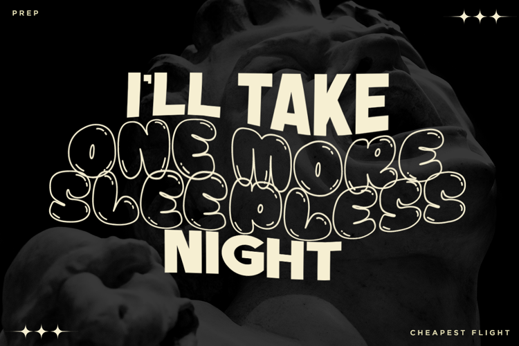 Preview of Jamero DEMO Font