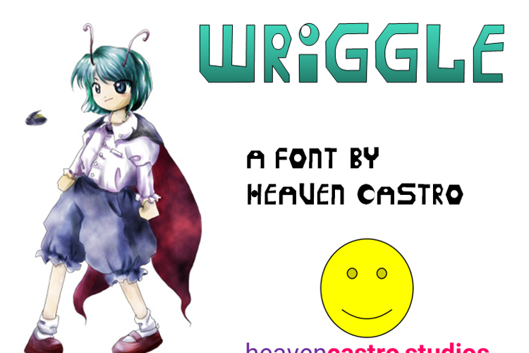 Wriggle Font