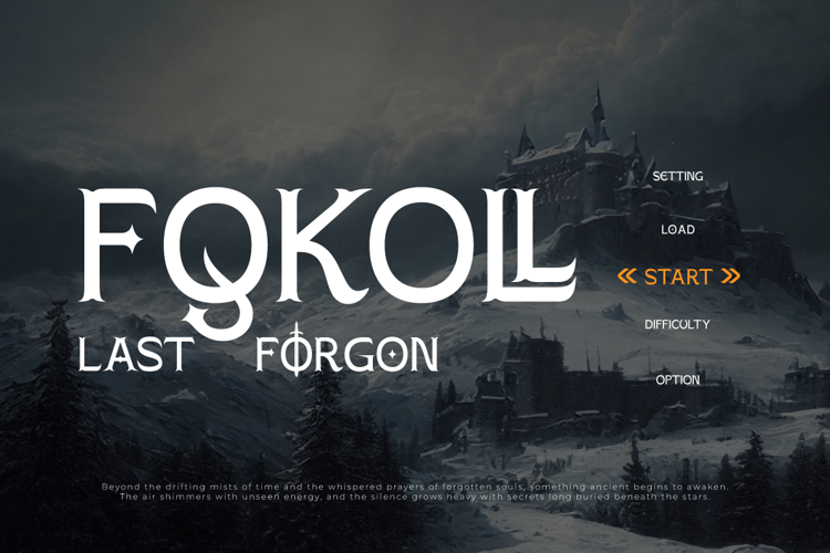 Preview of Valqriv Font