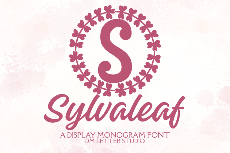 Preview of Sylvaleaf Monogram Font