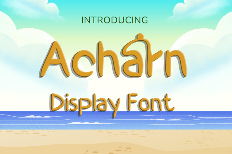 Preview of Acharn Font