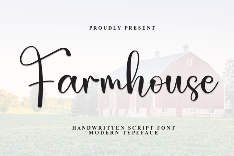 Preview of Farmhouse Font