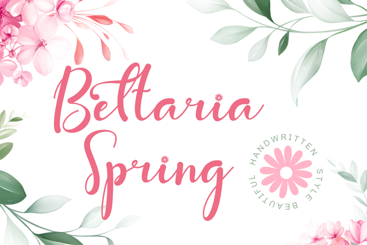 Bettaria Spring Font