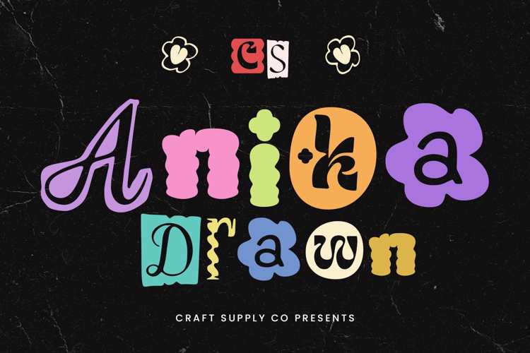 CS Anika Drawn Font