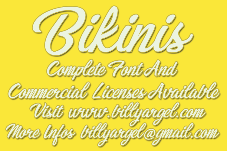 Bikinis Font