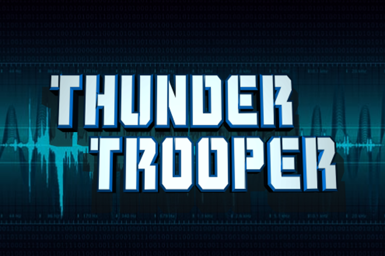 Thunder Trooper Font