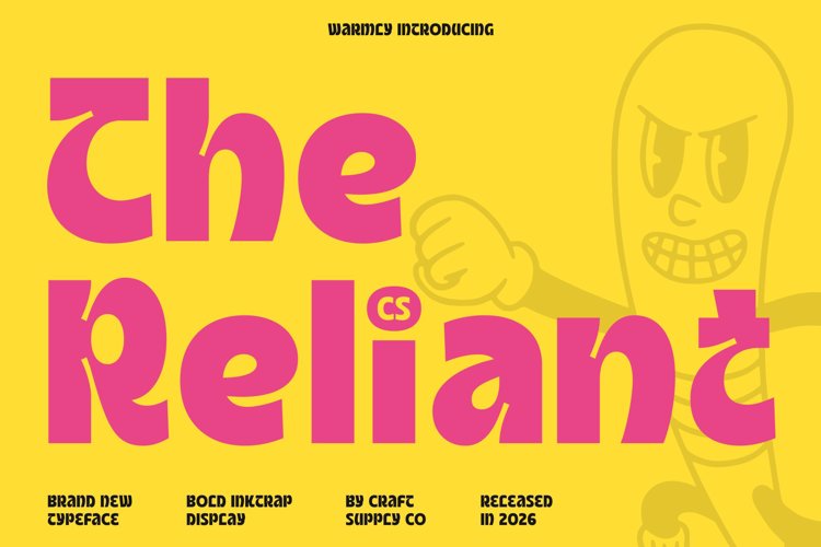 Preview of CS Reliant Font