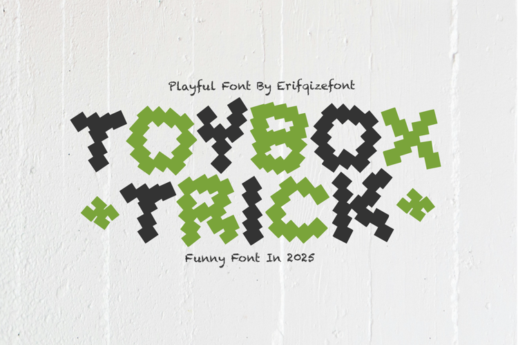 Preview of Toony Bounce Font