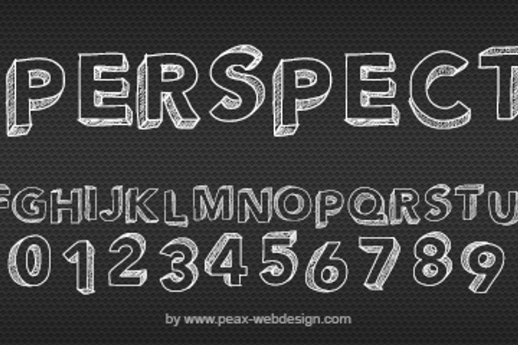 PWPerspective Font