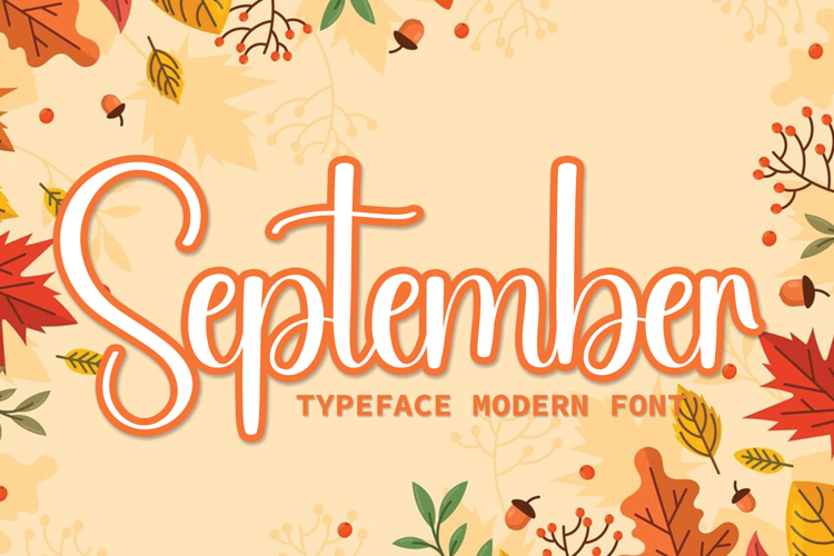 September Font