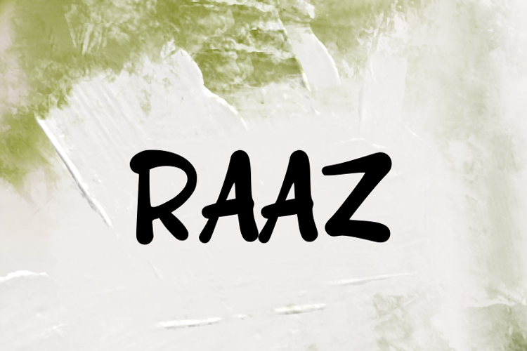 Raaz Font