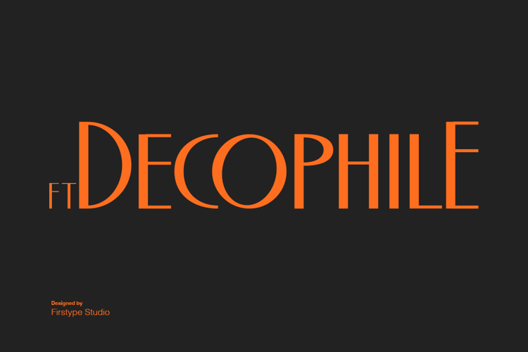 Preview of FT Decophile Font