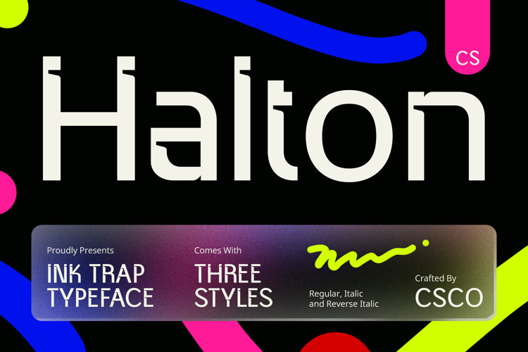 CS Halton Font