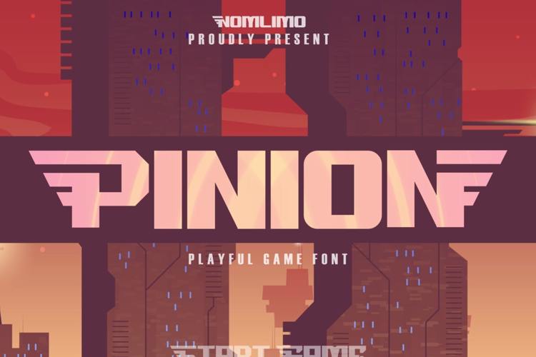 Pinion Font