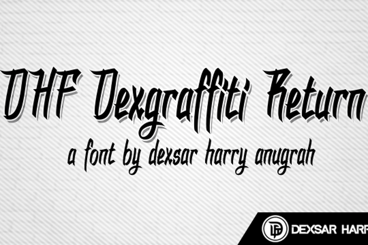 DHF Dexgraffiti Return Font