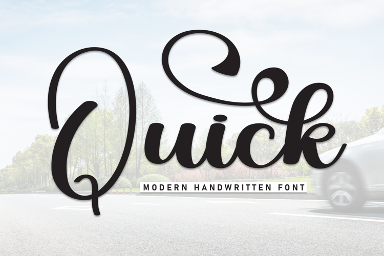 Preview of Quick Font