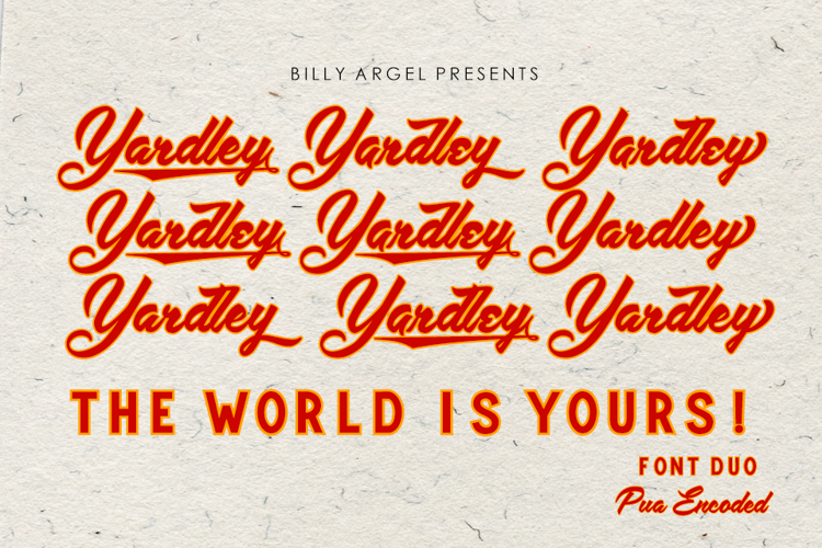 Yardley Font