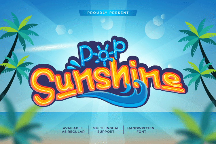 Pop Sunshine Font