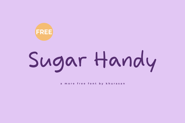 Sugar Handy Font